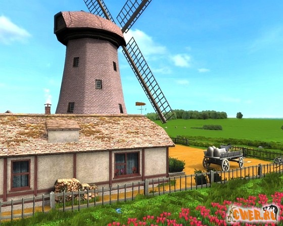 Windmill 3D Screensaver 1.0