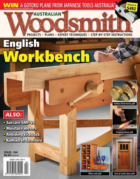 журнал Woodsmith №164 July-August 2021 июль-август 2021
