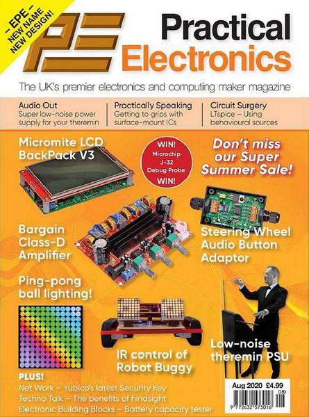 Everyday Practical Electronics №8 August август 2020