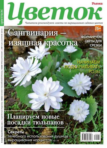 журнал Цветок №7 апрель 2019