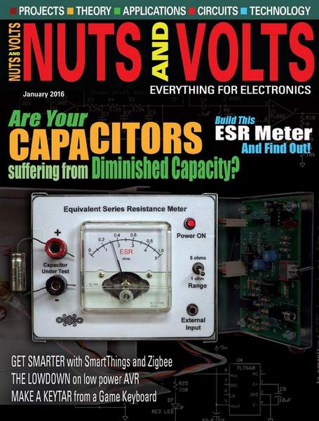 Nuts And Volts №1 январь January 2016