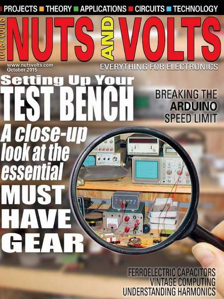 Nuts And Volts №10 октябрь October 2015