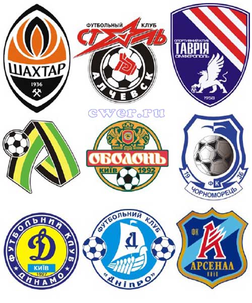 Украинские футбольные клубы