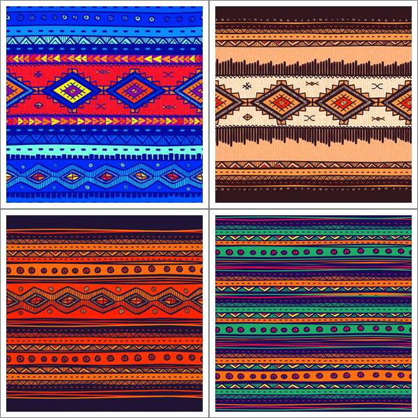 Ethnic style tribal patterns (Cwer.ws)
