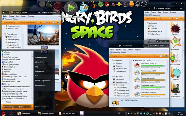 Angry Birds Space Skin Pack 2.0