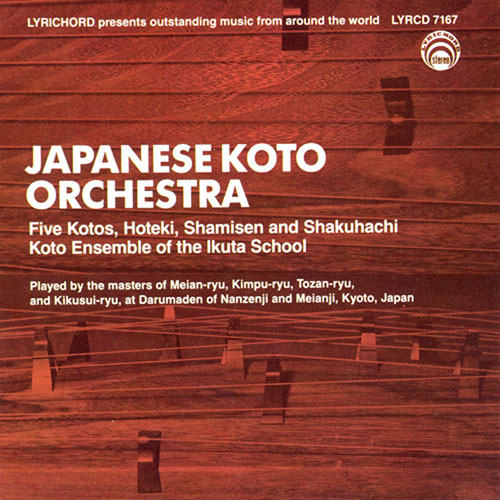 Koto Ensemble Of The Ikuta School. Japanese Koto Orchestra. Five Kotos, Hoteki, Shamisen And Shakuhachi (1993)