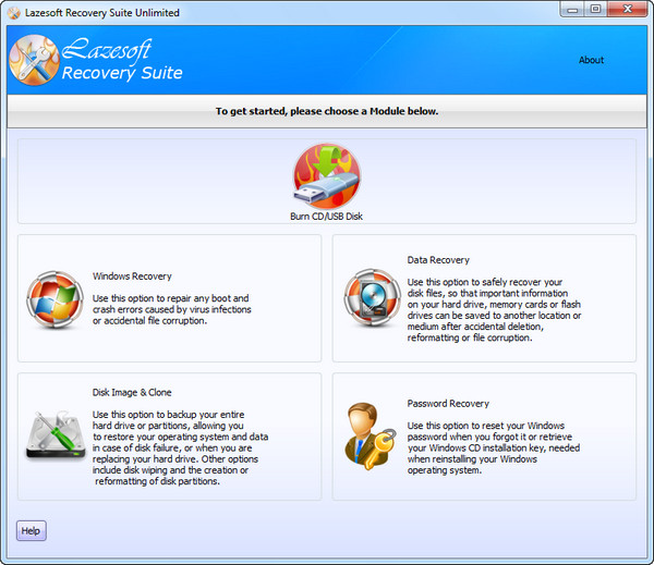 Lazesoft Recovery Suite Unlimited Edition