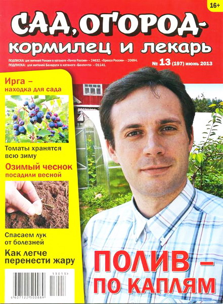 Сад, огород - кормилец и лекарь №13 (июнь 2013)