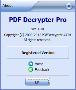 PDF Decrypter Pro 3.30