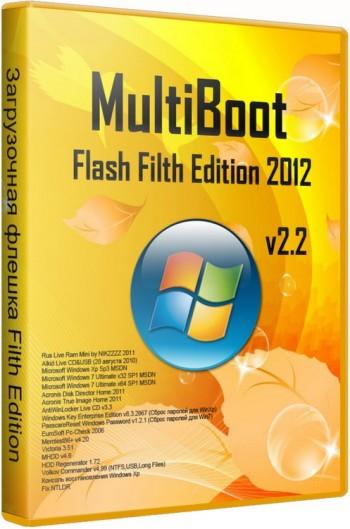 Загрузочная флешка MultiBoot Flash Filth Edition v2.2 (2012)
