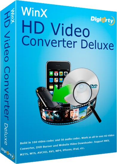 WinX HD Video Converter Deluxe 5.6.1.241 Build 28.08.2015 + Rus 