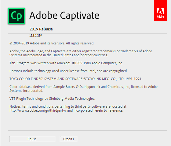 Adobe Captivate 2019 11.8.1.219
