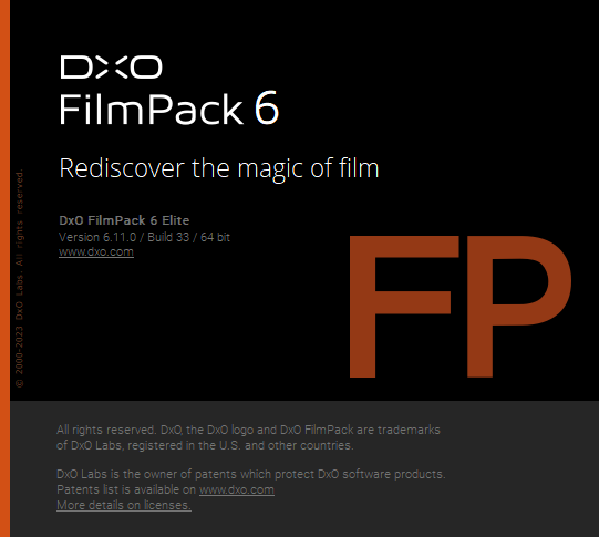 Portable DxO FilmPack 6.11.0 Build 33 Elite