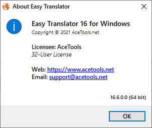 Portable Easy Translator 16.6.0.0