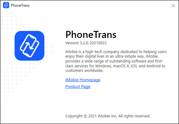 PhoneTrans 5.2.0.20210922