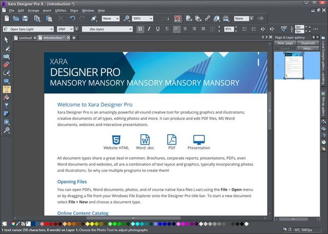 Xara Designer Pro X 18.0.0.61642