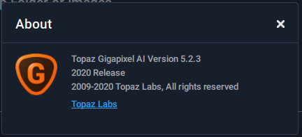 Topaz Gigapixel AI 5.2.3