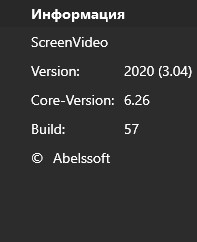 Abelssoft ScreenVideo 2020 3.04 build 57