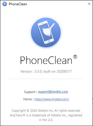 PhoneClean Pro 5.5.0.20200317
