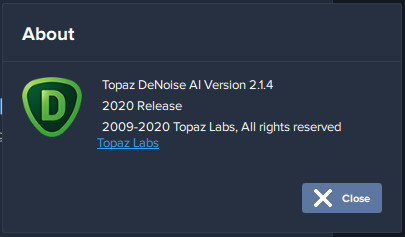 Topaz DeNoise AI 2.1.4