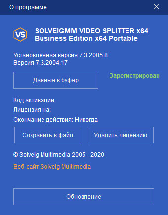 SolveigMM Video Splitter Business 7.3.2005.8 + Portable