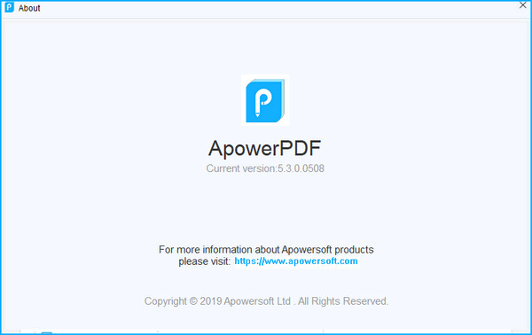 ApowerPDF 5.3.0.0508