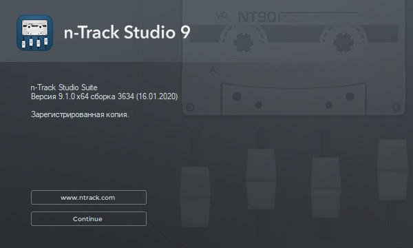 n-Track Studio Suite 9.1.0 Build 3634