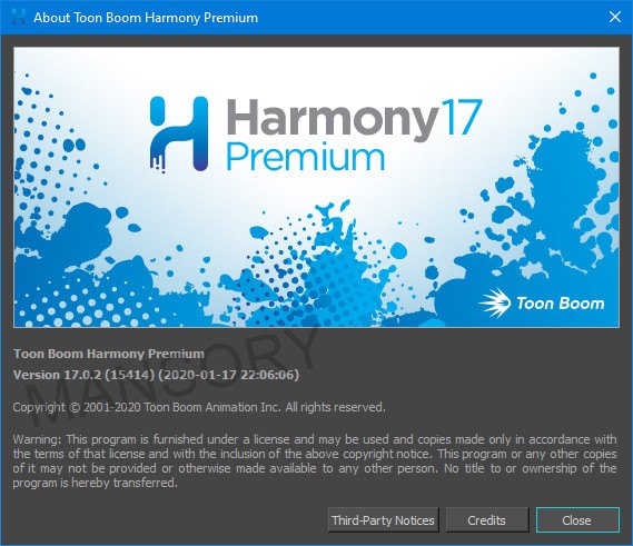 Toon Boom Harmony Premium 17.0.2 Build 15414