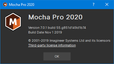 Boris FX Mocha Pro 2020 7.0.1 Build 55
