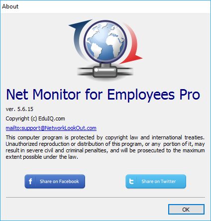 EduIQ Net Monitor for Employees Professional 5.6.15