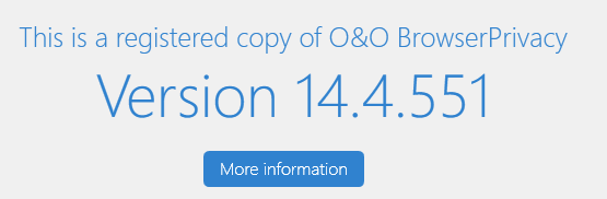 O&O BrowserPrivacy 14.4 Build 551