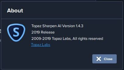 Topaz Sharpen AI 1.4.3