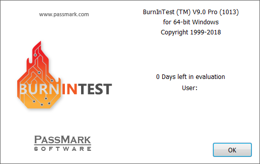 PassMark BurnInTest Pro 9.0 Build 1013
