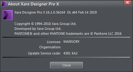 Xara Designer Pro X 16.1.0.56164
