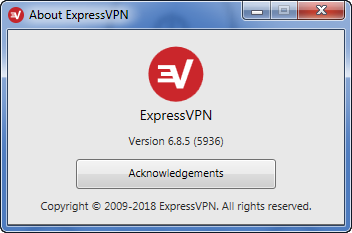 ExpressVPN 6.8.5 Build 5936