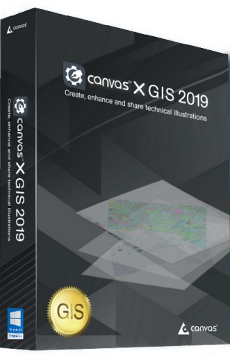 ACD Systems Canvas X 2019 GIS