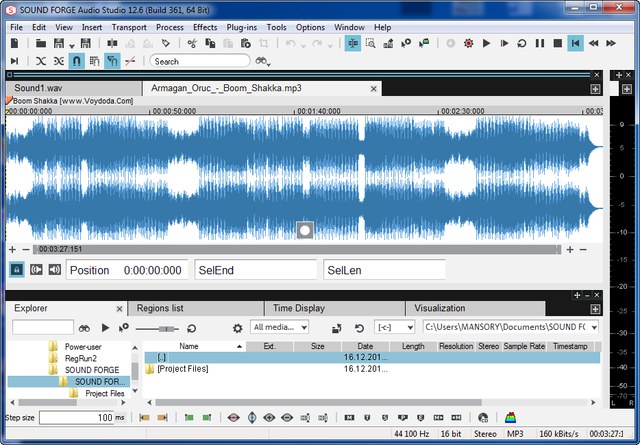 MAGIX Sound Forge Audio Studio 12.6.0.361