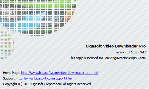 Bigasoft Video Downloader Pro 3.16.8.6947 + Portable