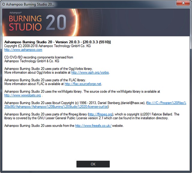 Ashampoo Burning Studio 20.0.3.3