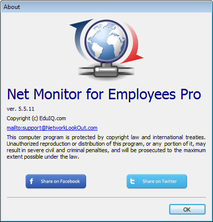 EduIQ Net Monitor for Employees Professional 5.5.11