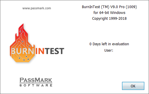 PassMark BurnInTest Pro 9.0 Build 1009