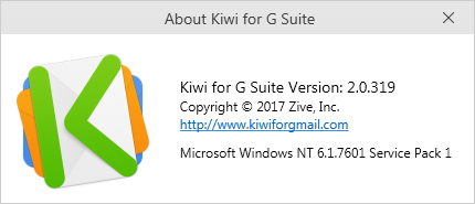 Kiwi for Gmail 2.0.319 + Portable