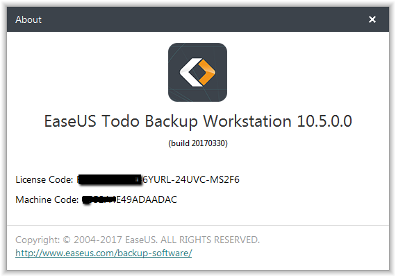 EaseUS Todo Backup 10.5.0.0 + BootCD