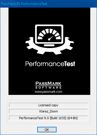 PassMark PerformanceTest 9.0 Build 1035