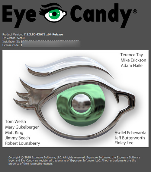 Exposure Software Eye Candy 7.2.3.85