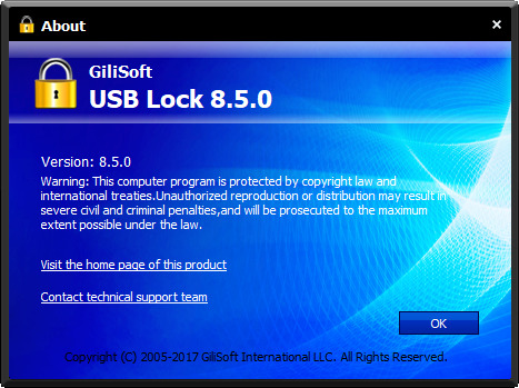 GiliSoft USB Lock 8.5.0