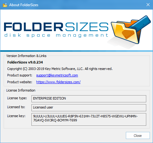 FolderSizes 9.0.234 Enterprise Edition