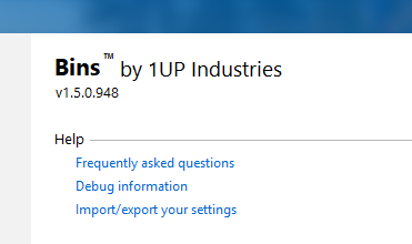 1UP Industries Bins