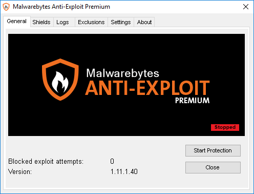 Malwarebytes Anti-Exploit Premium 1.11.1.40
