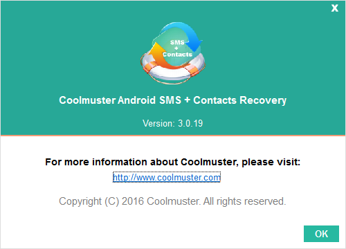 Coolmuster Android SMS + Contacts Recovery 3.0.19
